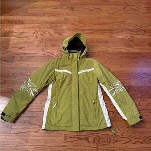 BOGNER Fire + Ice Lime Green Ski Jacket Parka 8